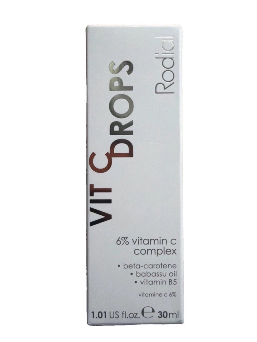 NIB Rodial Vit C Drops 6% Vitamin C Complex 30ml / 1.01 fl oz